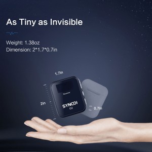 میکروفون یقه ای بی سیم سینکو مدل G2.A2